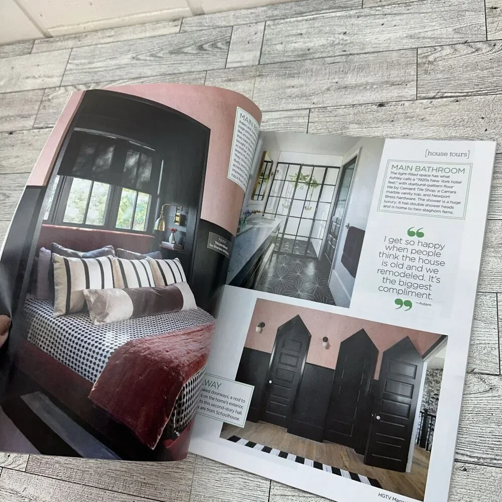 HGTV Magazine March April 2024 Happy At‎ Home 28 Incredible House Brand New